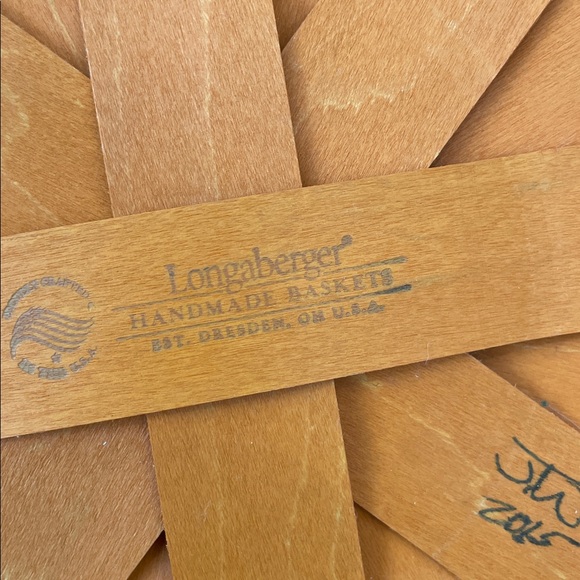Longaberger Handmade Basket - Picture 6 of 6